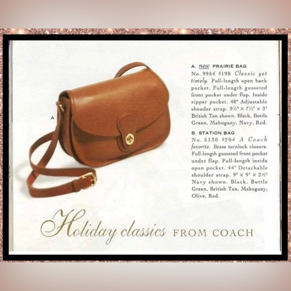 Vintage Coach Leather Prairie Bag Gorgeous! - Picture 15 of 15